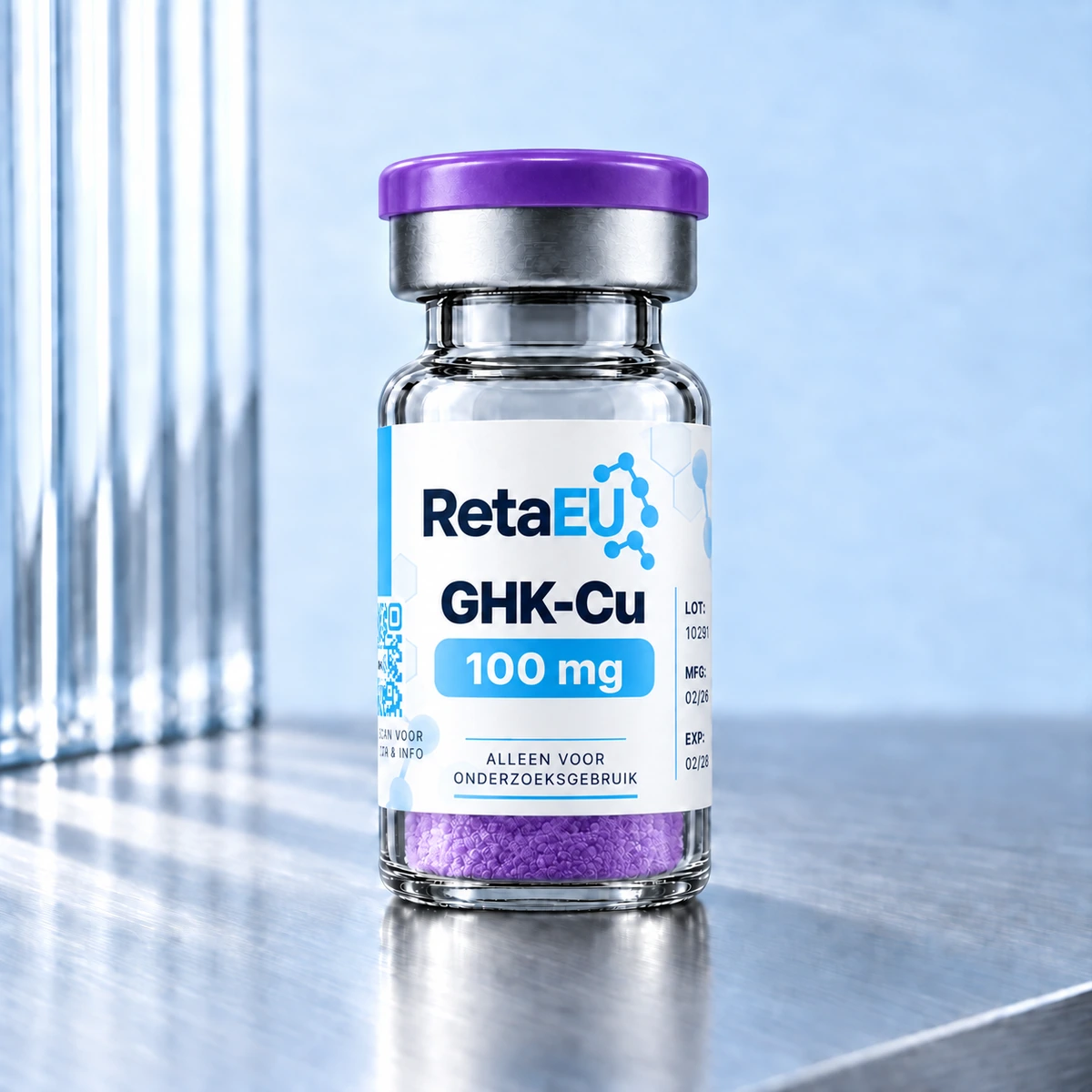 GHK-Cu 100 mg – frontale productfoto