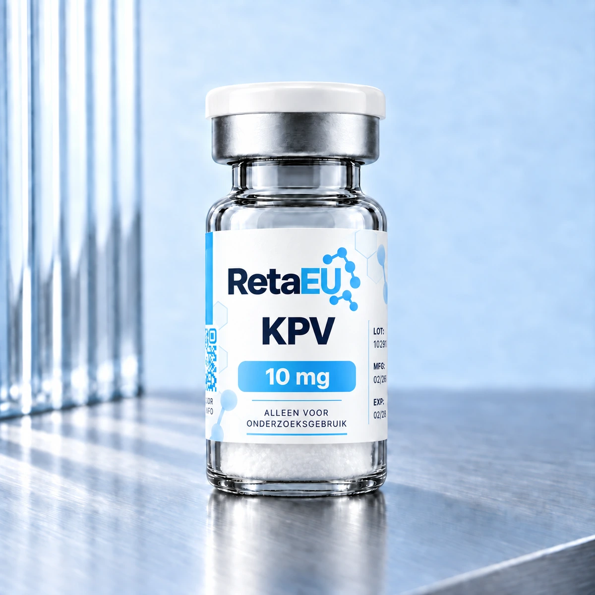 KPV 10 mg – frontale productfoto